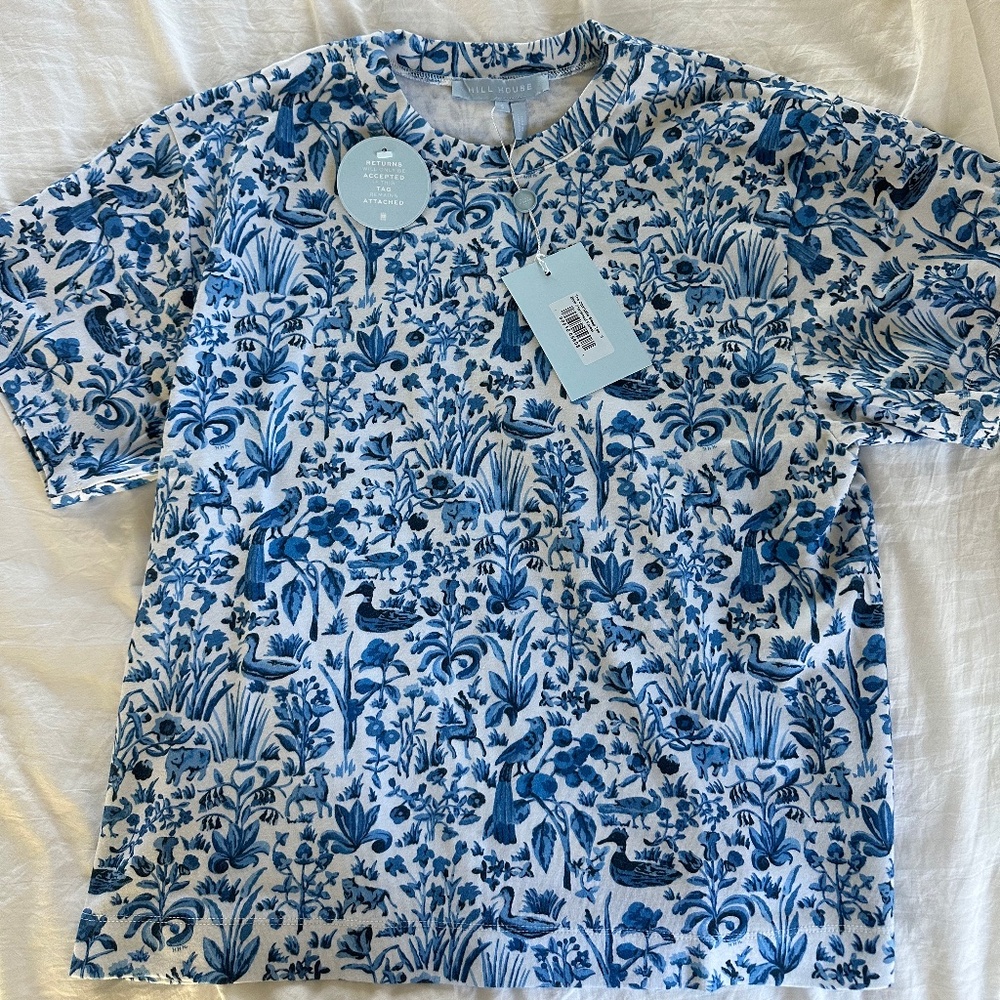 Hill House Pajama Top Size Small